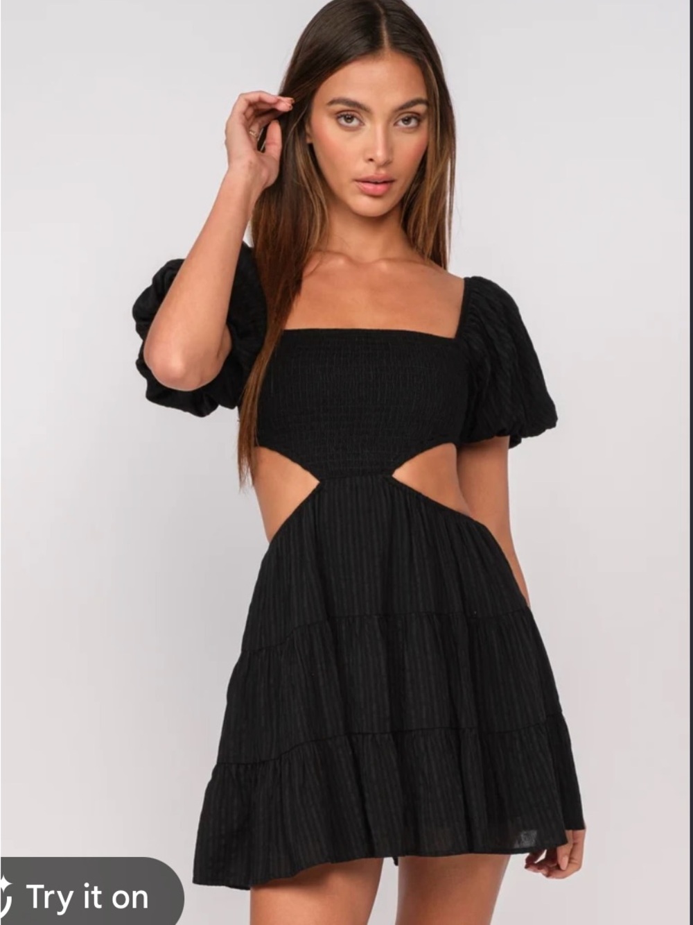 ✨Charlotte Cutout Waist 🖤✨Sky To Moon Dress🖤M/L 🖤 was $113/now$30